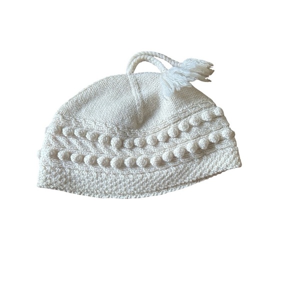 RALPH Ralph Lauren 100%Wool Cream Hat main image 4